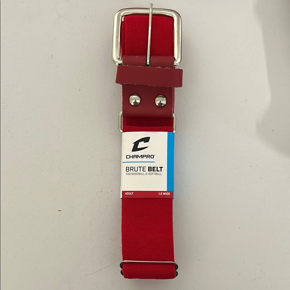 Red Brute Belt for Baseball & Softball
